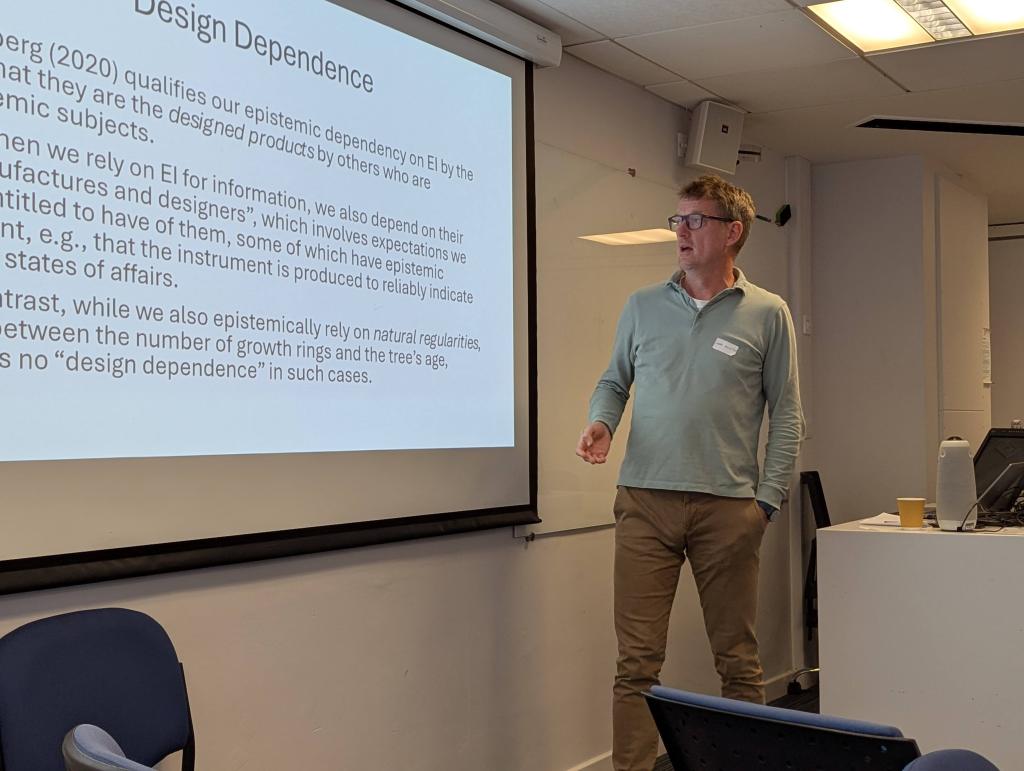 Workshop speaker Jesper Kallestrup