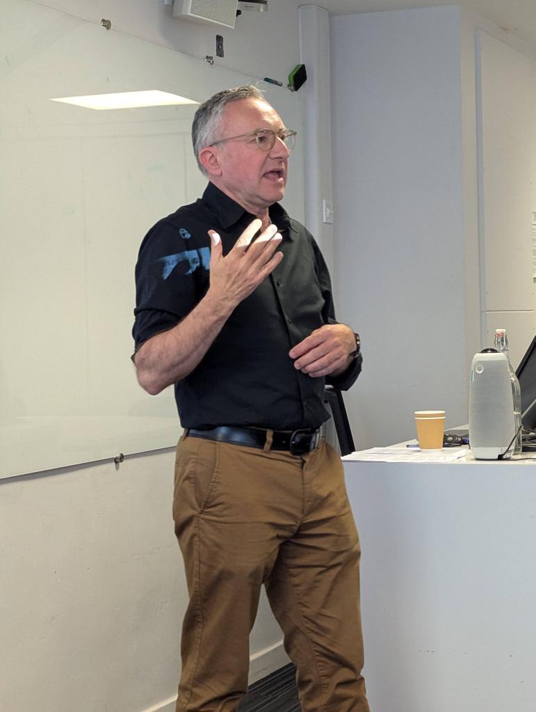 Workshop speaker David Owens