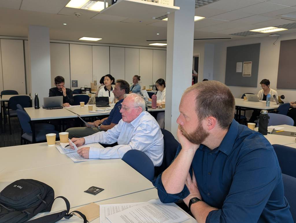 workshop participants in audience